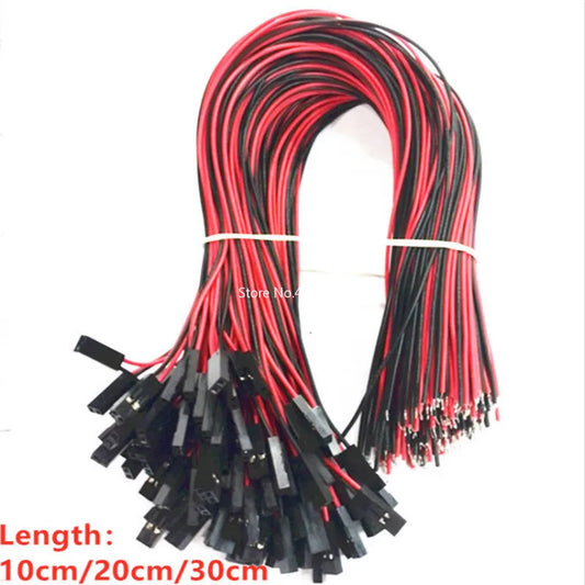 20pcs/lot 2Pin Dupont Cable 2 Pin Female Jumper Connector Wire 2P 10cm/20cm/30cm Length For 3D Printer Peaceful Pleasures Health and Wellness 20pcs 10cm