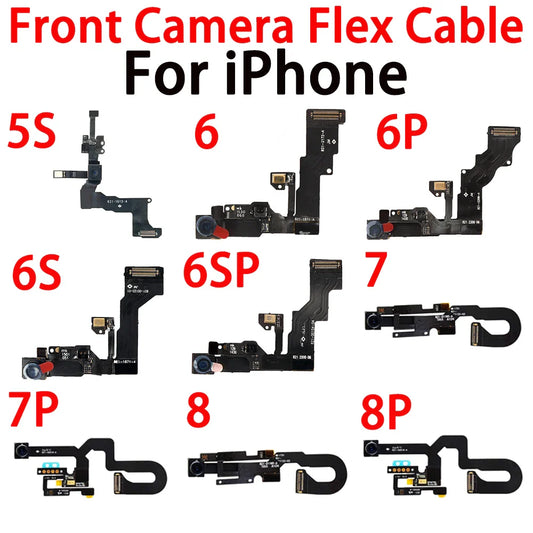 Front Camera & Proximity Sensor Flex Cable for iPhone 5s–8 Plus Phone Repair Parts Oasis Select