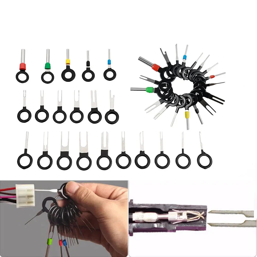 Automotive Terminal Removal Tool Kit – Wire Connector Extractor