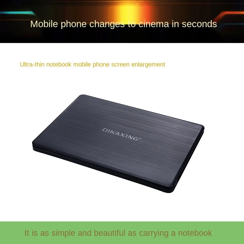 10X Mobile Phone Screen Magnifying Glass HD 3D Magnifying Glass Foldable Pressure Fresnel Lens Peaceful Pleasures Health and Wellness