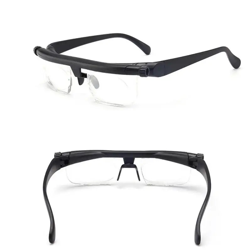 Creative Reading Glasses Near Far Dual-Purpose Focal Length Adjustable -6D+3D Degree of Presbyopia Magnifier Magnifying Class Peaceful Pleasures Health and Wellness