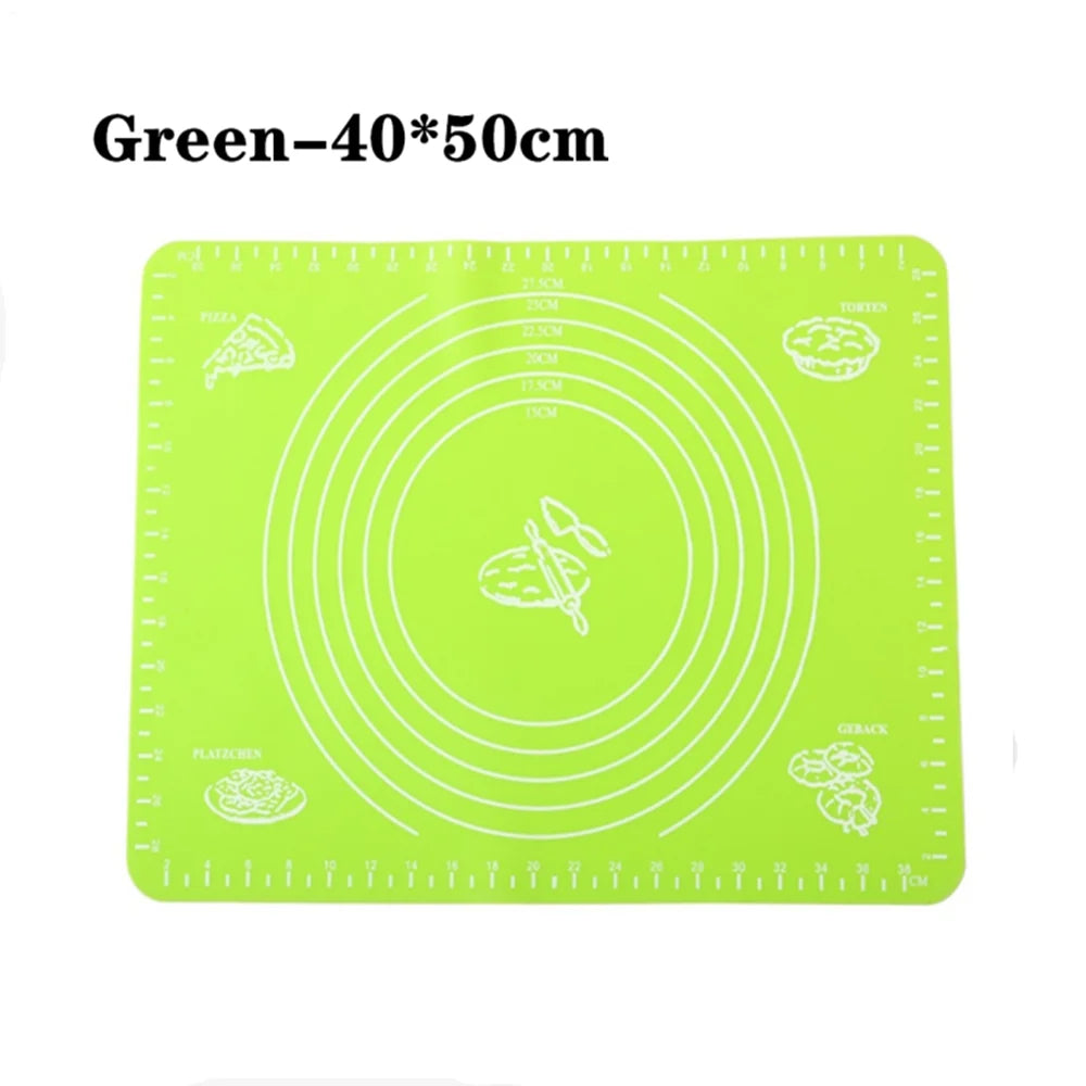 Silicone Baking Mat – Non-Stick, Anti-Slip Pastry Mat for Pizza Dough, Oven & Kitchen Use