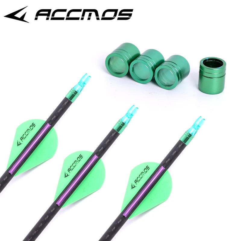 Archery Bow Collars Explosion-proof Carbon Arrow Shaft Protecter Ring
