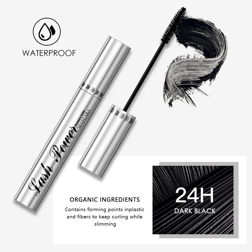 QIBEST Cosmetics 1/3/5 pcs Black Mascara Lengthens Eyelashes Extra Volume Waterproof Natural Lashes Female Professional Makeup Peaceful Pleasures Health and Wellness