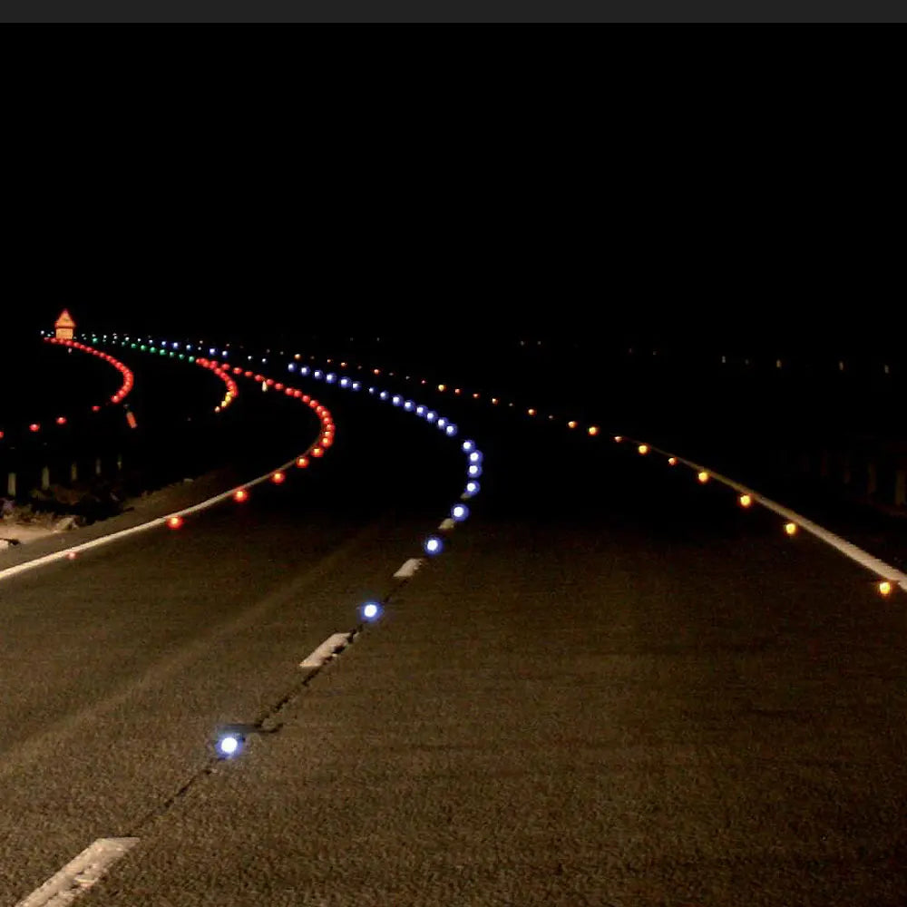 Solar LED Road Stud Light | IP68 Waterproof Aluminum Ground Marker