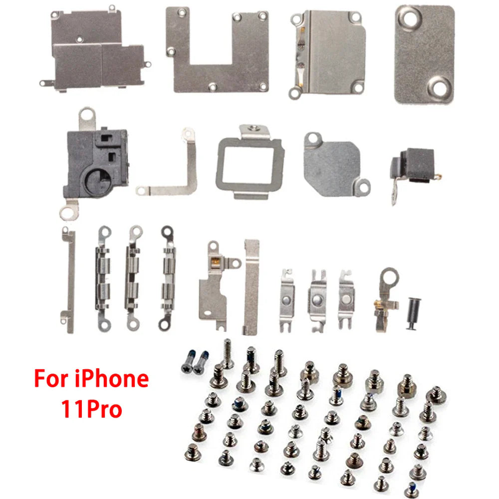 iPhone 6–11 Pro Max Inner Metal Bracket Shield Plate & Screws Set