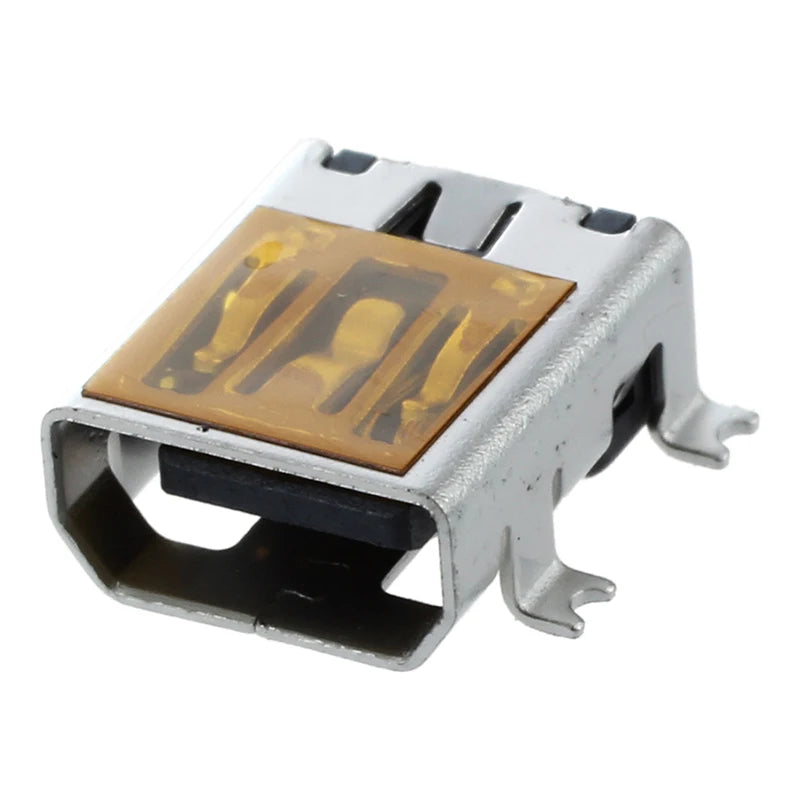 10Pcs Female Mini USB Type B 10 Pin SMT SMD Mount Jack Connector Port Flat Mouth Peaceful Pleasures Health and Wellness