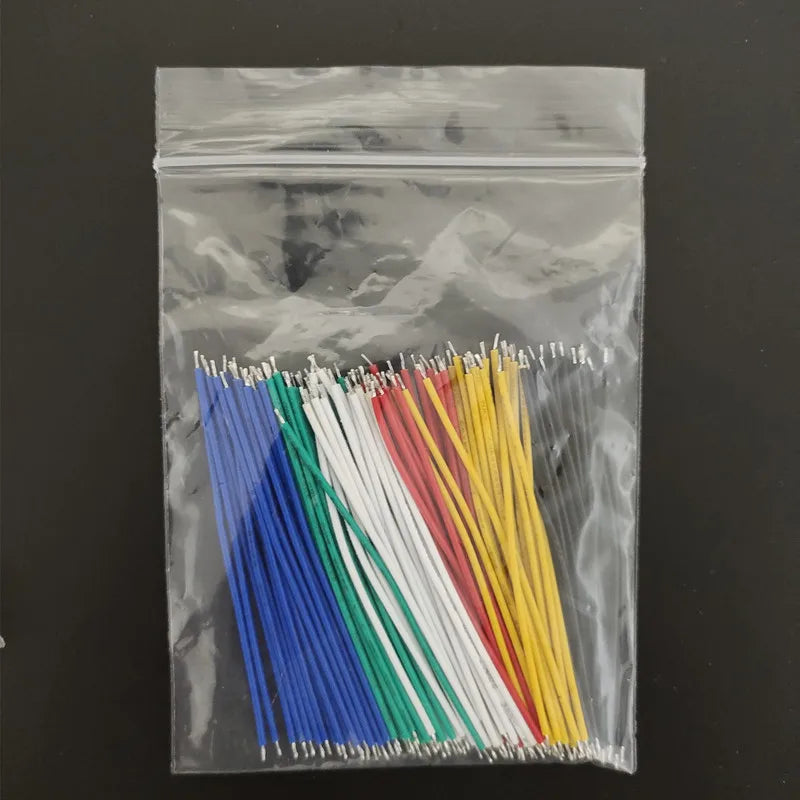 120PCS/Lot 1007-26AWG Tin-Plated Solder Cable 5CM/10CM/15CM/20CM Breadboard PCB Jumper Cable Color Mixing Peaceful Pleasures Health and Wellness