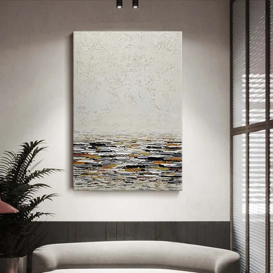European American abstract painting wall decoration handmade oil painting canvas acrylic painting living room hotel decoration Peaceful Pleasures Health and Wellness no frame 100cmx200cm