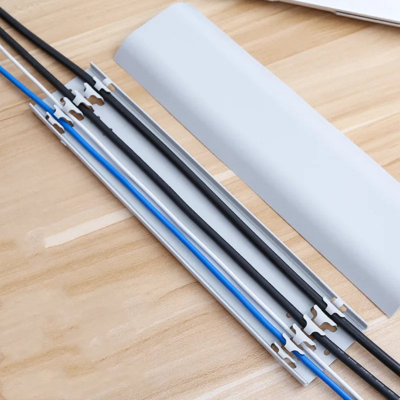 30cm Self-Adhesive Cable Raceway Duct | Wall Wire Organizer
