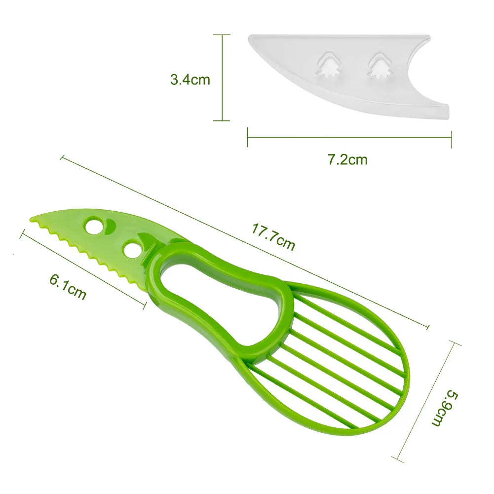 3-in-1 Avocado Slicer, Corer & Peeler – Kitchen Gadget