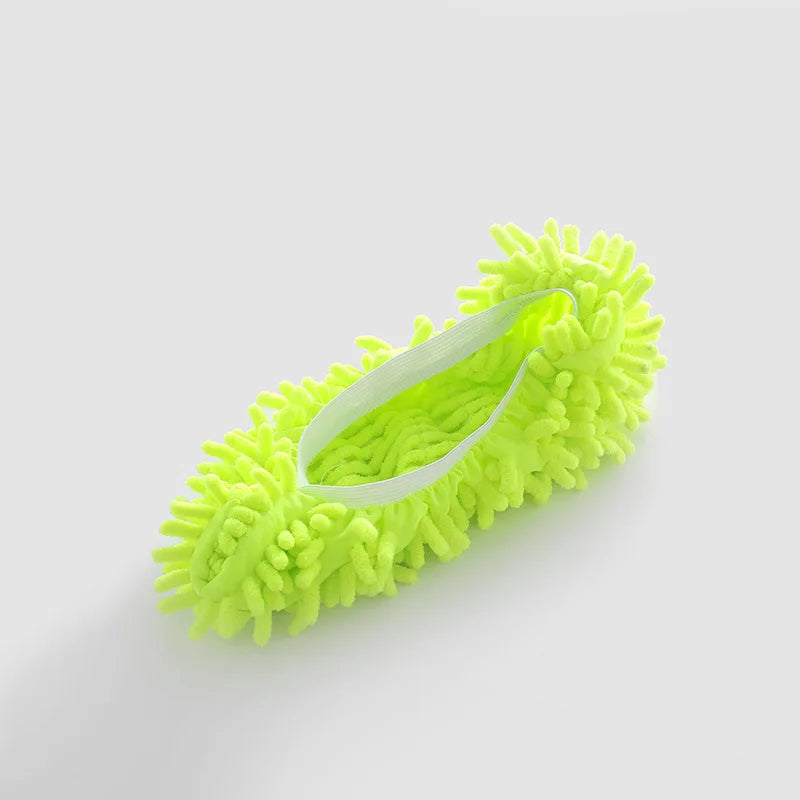 Microfiber Mop Slippers – Washable Floor Cleaning Shoe Covers