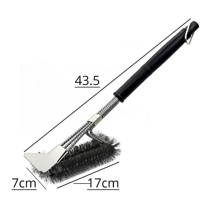 Grill Brush and Scraper, Best BBQ Cleaner, Perfect Tools for All Grill Types, Including Weber, Ideal Barbecue Accessories Peaceful Pleasures Health and Wellness C China Mainland