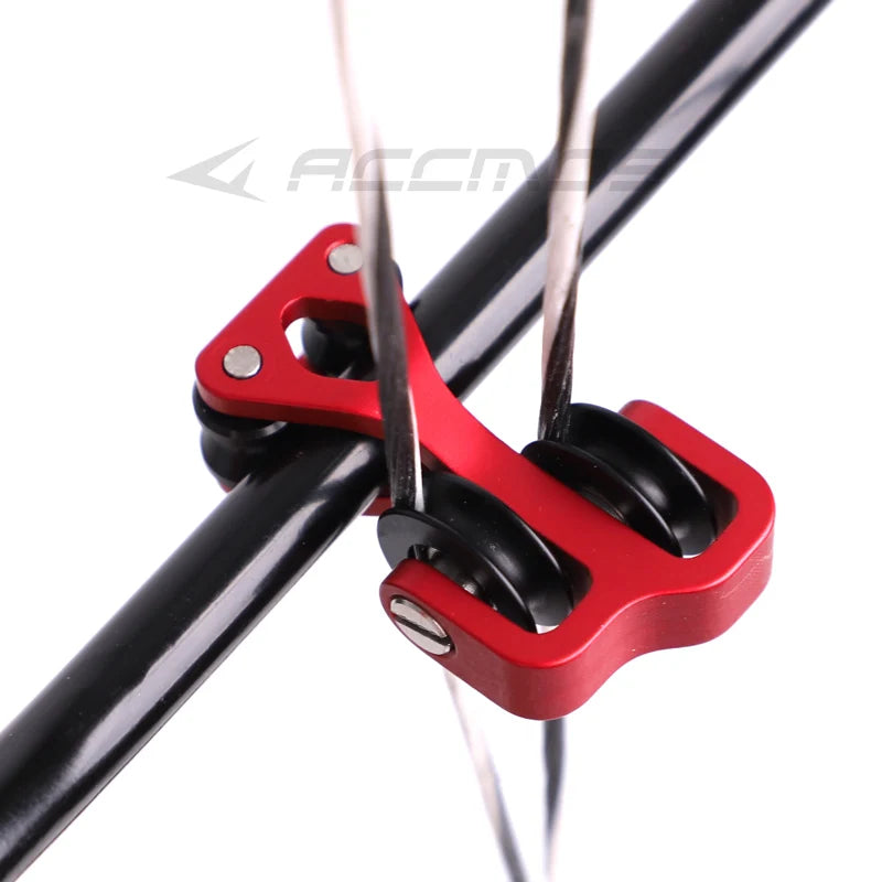 Aluminum Alloy Archery Hunting Roller Glide Bow String Separator