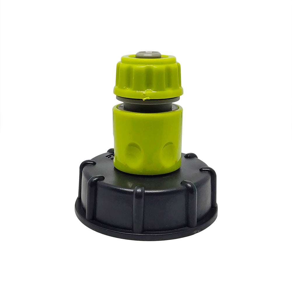 1000L IBC Tank Adapter Plastic IBC Tote Tank Connector Fitting Ton Barrel Accessories Black Peaceful Pleasures Health and Wellness K CN