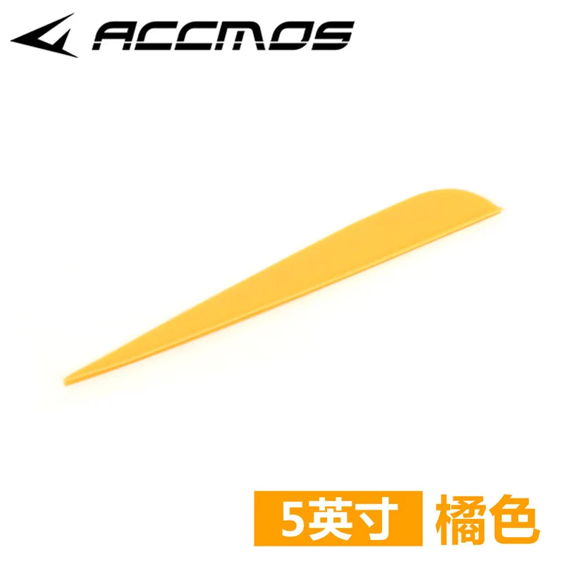 Lot Rubber Arrow Vanes 2 5 3 4 Inches Plastic Fletch Archery Feathers
