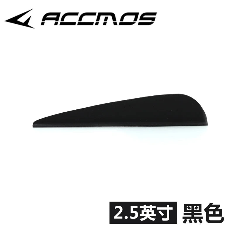 Lot Rubber Arrow Vanes 2 5 3 4 Inches Plastic Fletch Archery Feathers