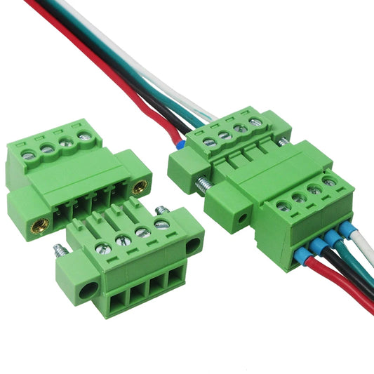 5Sets 15EDG 3.81 2/3/4/5/6/7/8-16 Pin Right Angle Screw Terminal Block Connector 3.81MM Pitch Plug + Pin Header Socket 2p 3p-8p Peaceful Pleasures Health and Wellness 8P