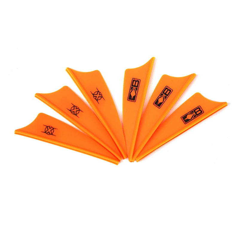 Archery BOLT Fletching Vane 3 5 Crossbow Arrow Feather DIY Hunting