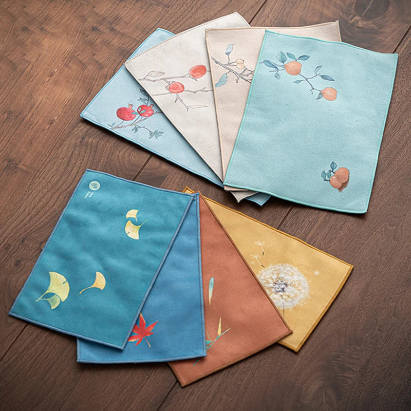 Chinese Suede Tea Towel – Super Absorbent Kitchen Cleaning Cloth