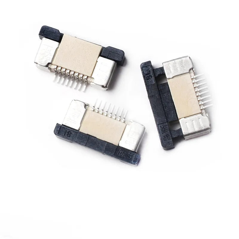 50pcs FFC FPC Connector 0.5mm 4/6/8/10/12/14/16/18/20/22 Pin Drawer Type Top Contact Flat Cable Connector Socket Sets Peaceful Pleasures Health and Wellness