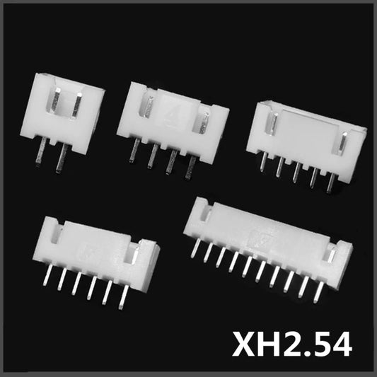 40pcs XH2.54 2.54mm Socket Connector Pin Header Straight Pin 2p-12p Total 11 Types Peaceful Pleasures Health and Wellness 8p