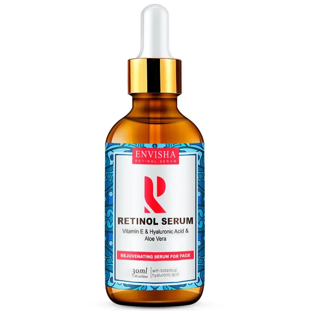 ENVISHA Face Serum – Vitamin C, Retinol & Hyaluronic Acid Face Serum ENVISHA Retinol Serum
