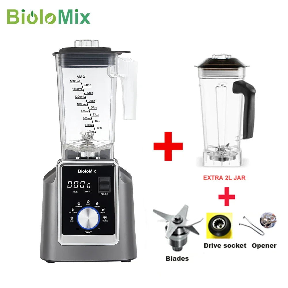 BioloMix Digital BPA FREE 2L Automatic Blender