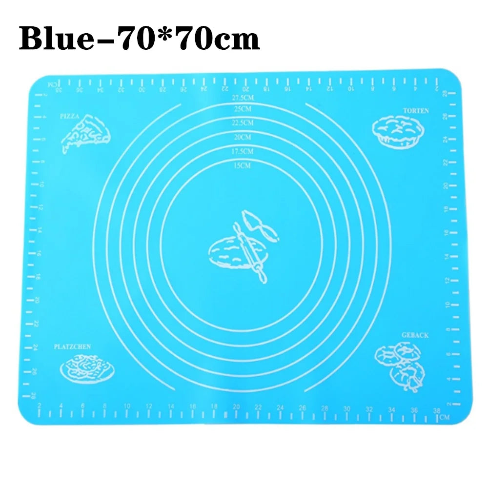 Silicone Baking Mat – Non-Stick, Anti-Slip Pastry Mat for Pizza Dough, Oven & Kitchen Use