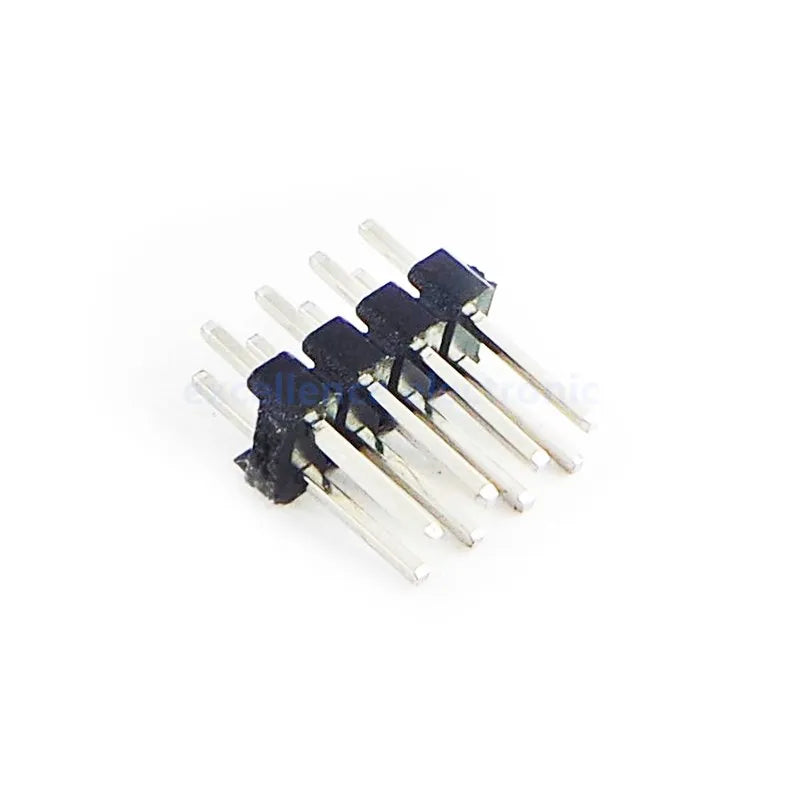 10PCS/Lot 2.0mm Male Header Pins 2*2/3/4/5/6/7/8/10/12/14/15/20/40P 2mm Double Row Pin Header Strip Connector Gold-plated Copper Peaceful Pleasures Health and Wellness