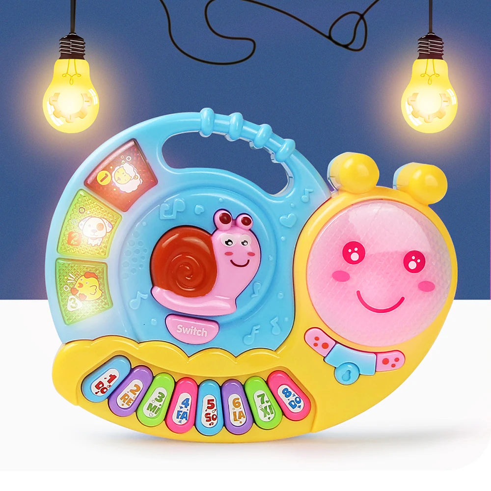 Kid Cartoon Piano Keyboard Game Electronic Multifunctional Toy Animal