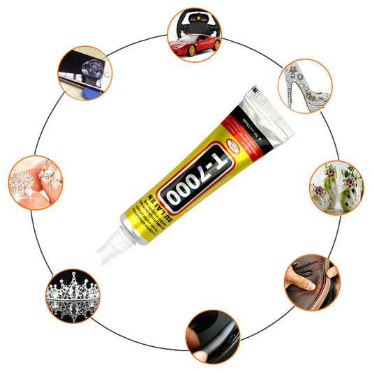 15ML T7000 Glue Super Adhesive Cell Phone Touch Screen Repair Frame Sealant Anti-Vibration And Waterproof Glue Stable Quality Peaceful Pleasures Health and Wellness Default Title