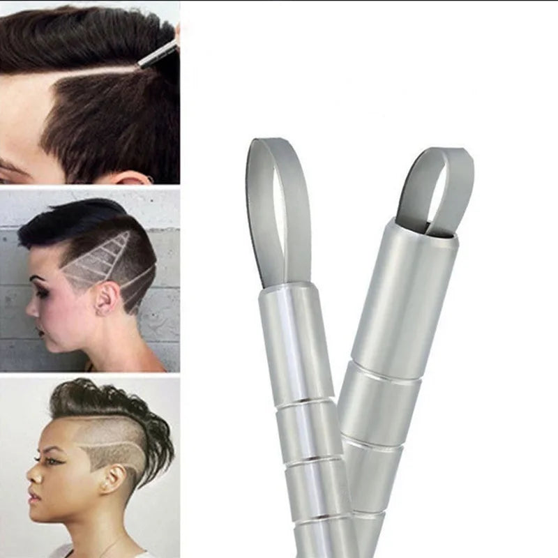 Hair Engraving Pen + 10 Blades – DIY Beard & Hair Styling Tool