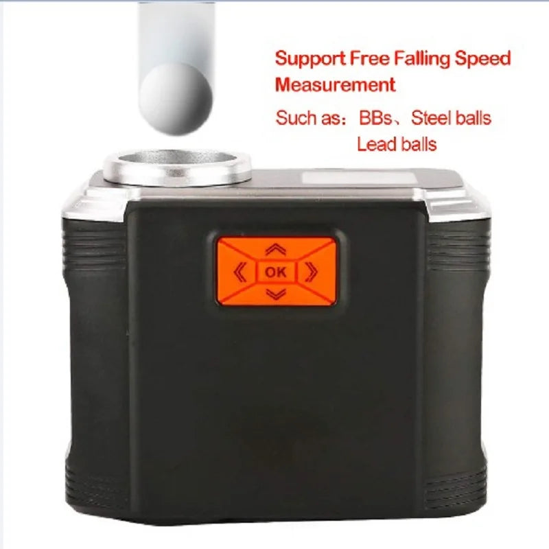 Multifunctional for Shooting Speed Meter Ball Velocity Energy Measurement Shooting Chronograph APP Bluetooth-compatible Peaceful Pleasures Health and Wellness