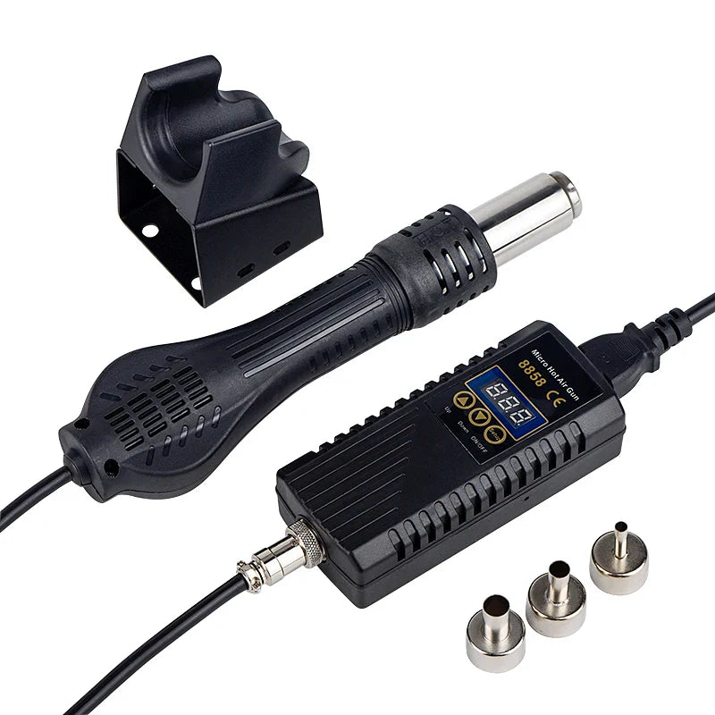 JCD 8858 750W Hot Air Rework Station – LCD Digital Heat Gun