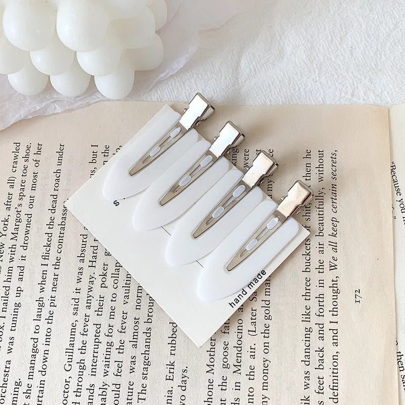 Seamless No-Crease Hair Clips for Bangs & Styling | 2/4 Pack
