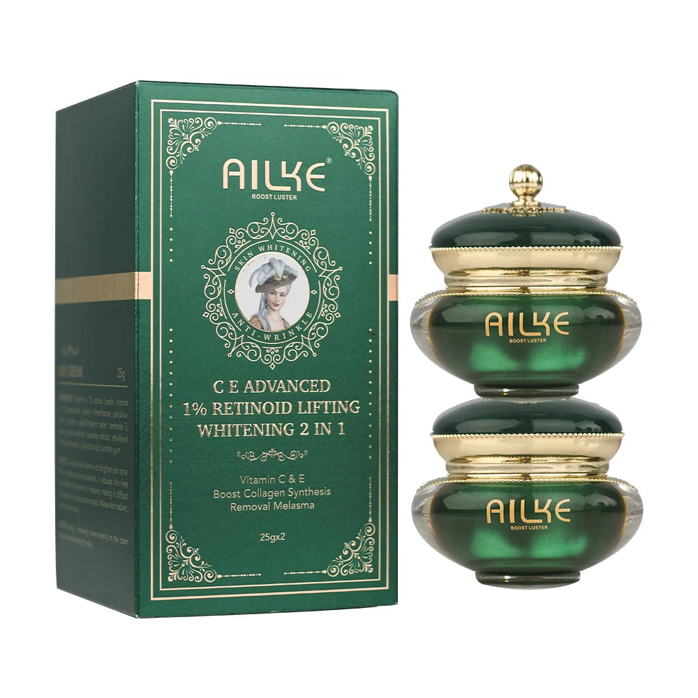 AILKE Retinol Brightening Cream – Even Skin Tone Face Set