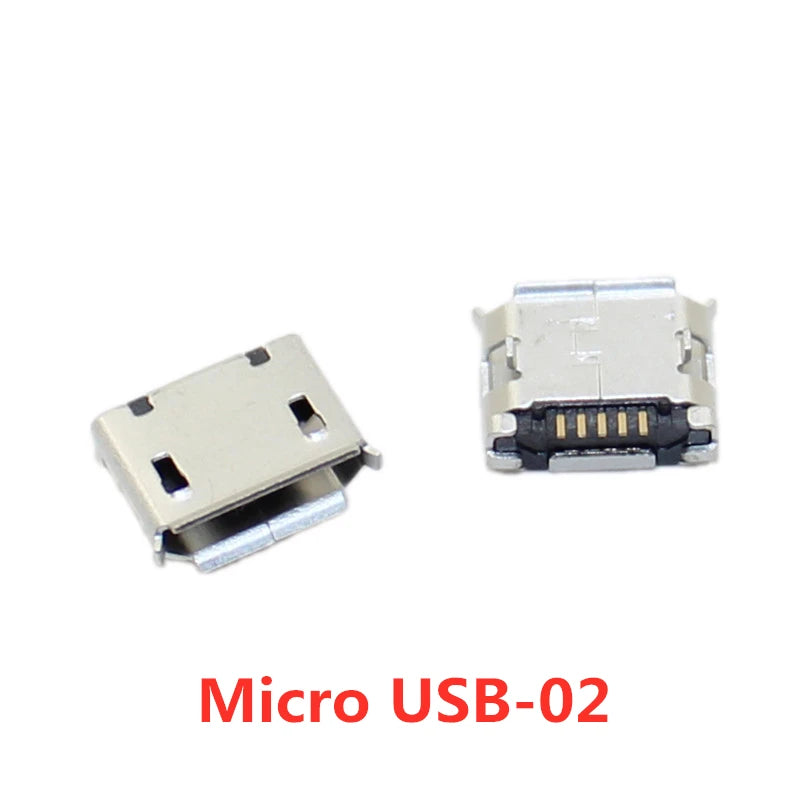 10pcs/Lot Micro USB 5 Pin SMT Socket Connector Type B Female Placement SMD DIP USB Charging Connectors Peaceful Pleasures Health and Wellness micro usb-2 10PCS