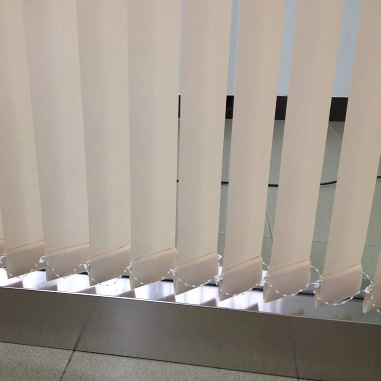 10-Pack Vertical Blind Bottom Weights Replacement Slats