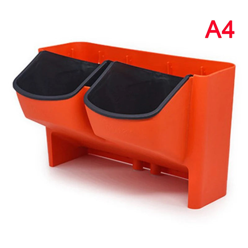 1pc Self Watering Flower Pot Stackable Vertical Planter Wall Hanging Durable Peaceful Pleasures Health and Wellness A4