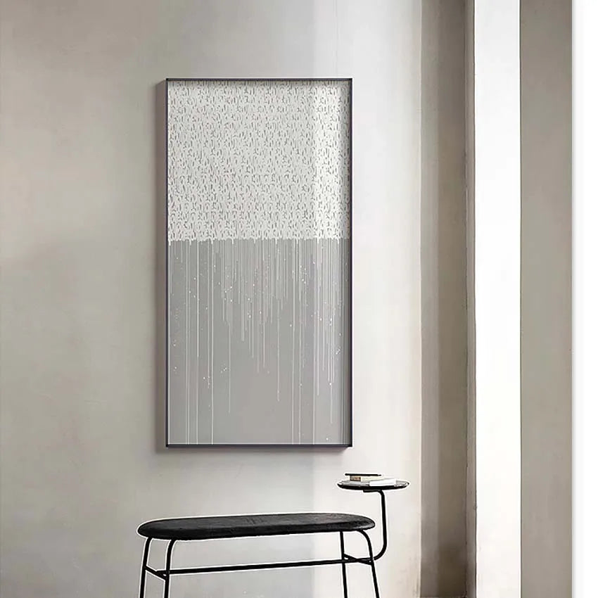 Modern Nordic Abstract Wall Posters for Home Decoration, Handmade Oil Painting on Canvas, Hanging Pictures for Living Room Sofa Peaceful Pleasures Health and Wellness No frame 1 60cmx80cm