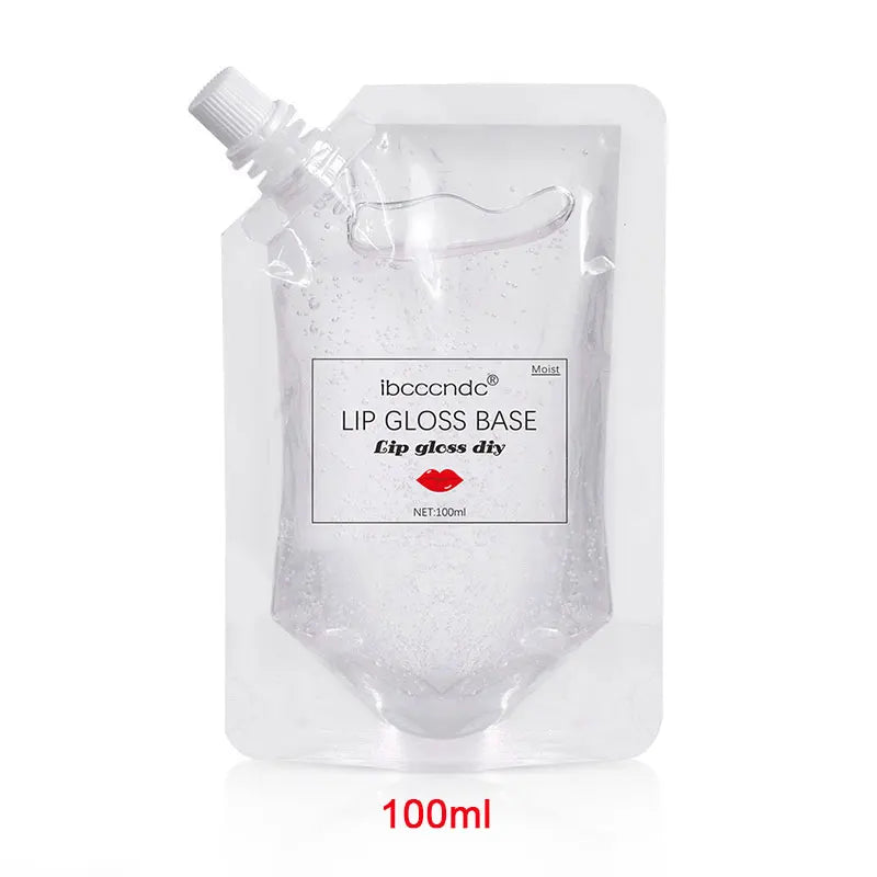 Non-stick Clear Lip Gloss Base Lipstick Lip Gloss Base Gel Moisturizing Matte Lip Glaze Material Odorless for DIY Peaceful Pleasures Health and Wellness