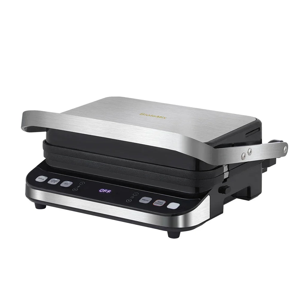 BioloMix 2000W Electric Contact Grill & Panini Press | BCG02D Peaceful Pleasures Health and Wellness Standard EU China Mainland