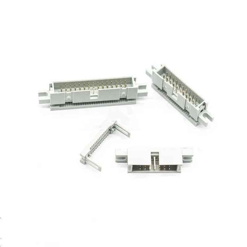 5pcs 2.54MM IDC Type Box Header Male Headers 10/14/16/18/20/30/34/40/50 PIN Connector for 1.27mm Pitch Flat Cable Peaceful Pleasures Health and Wellness Have fixed frame 2x5 10P