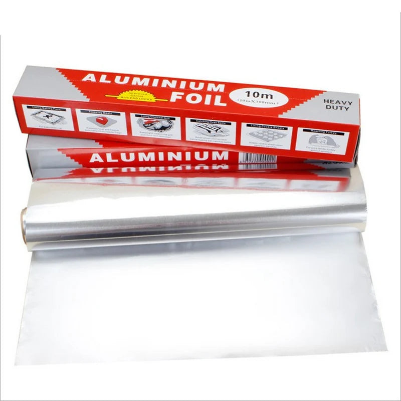 Heavy-Duty Aluminum Foil Roll – 30cm x 5m BBQ, Oven & Baking Wrap