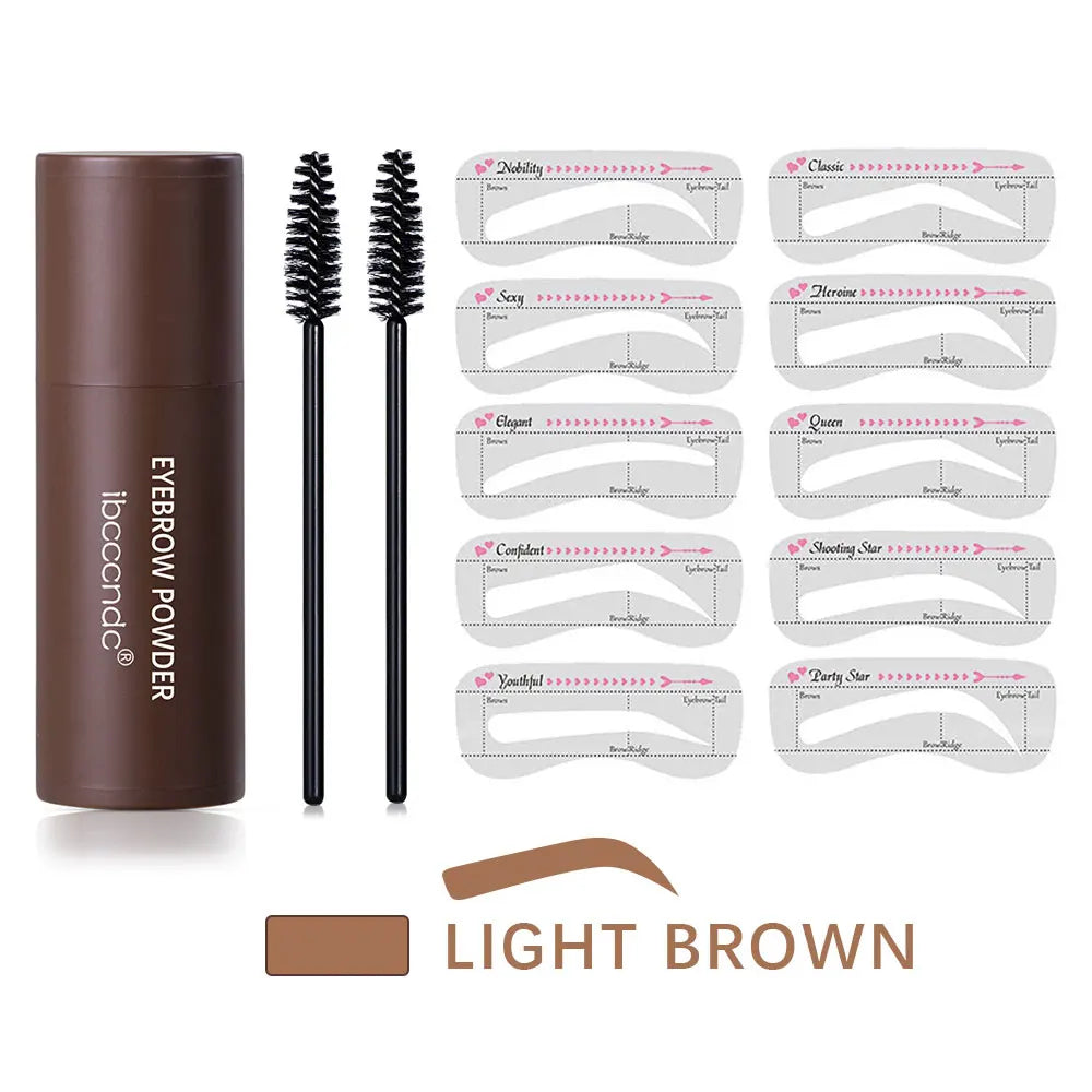 Eyebrow Stamp Waterproof Long Lasting Natural Brow Stamp Shaping Kit Shape Brow Stamp Contouring Stick Hairline 3Colors Peaceful Pleasures Health and Wellness light brown