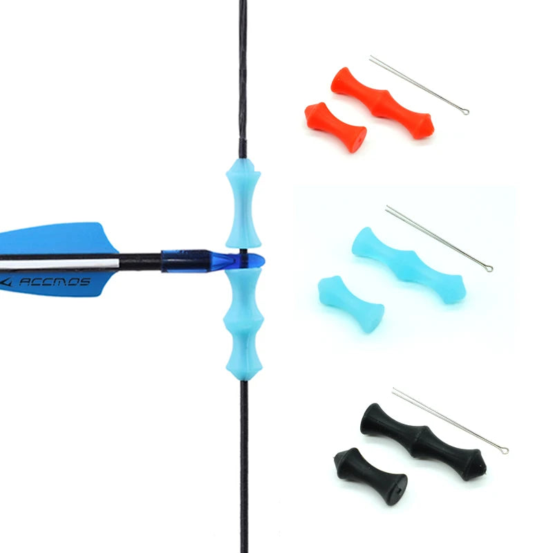 Bowstring Finger Tab Guard Saver Protective Silicon Release Archery