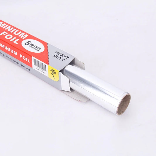 Heavy-Duty Aluminum Foil Roll – 30cm x 5m BBQ, Oven & Baking Wrap Peaceful Pleasures Health and Wellness Default Title