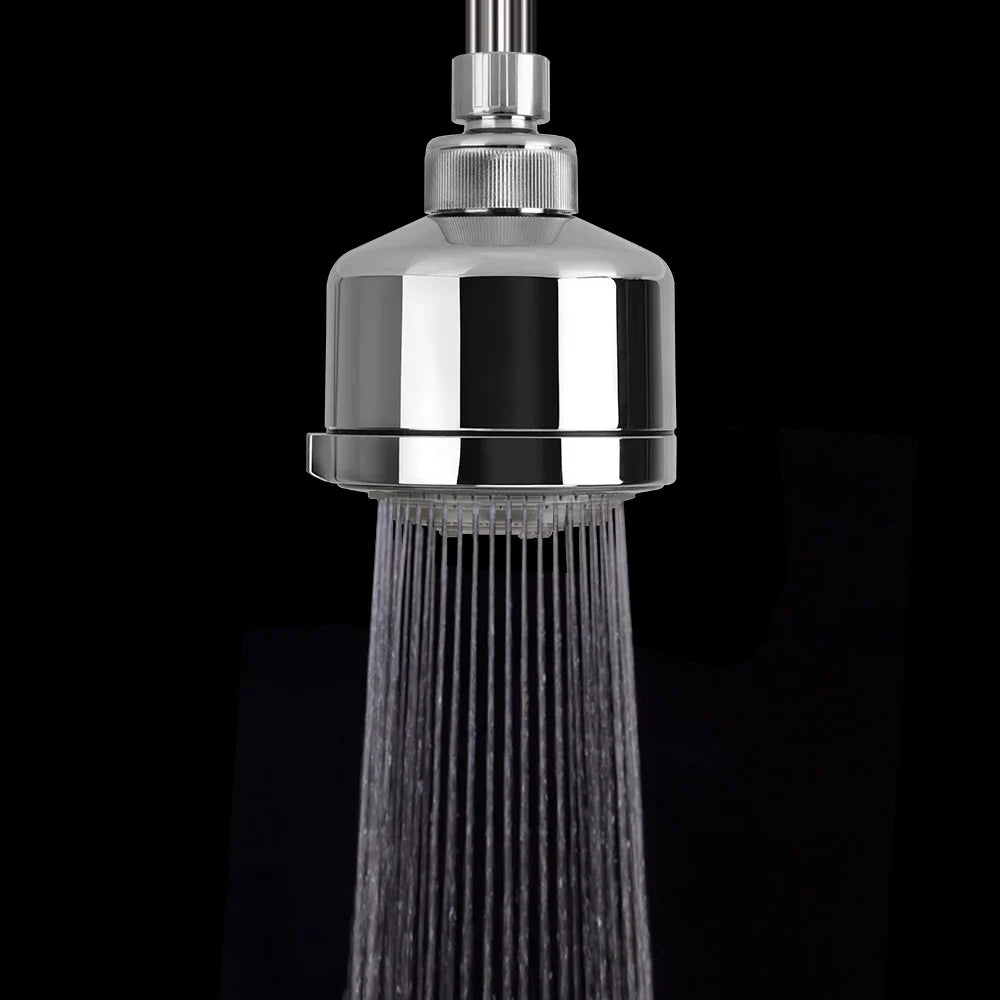 5-Setting Water-Saving Rotating Shower Head | Chrome Handheld