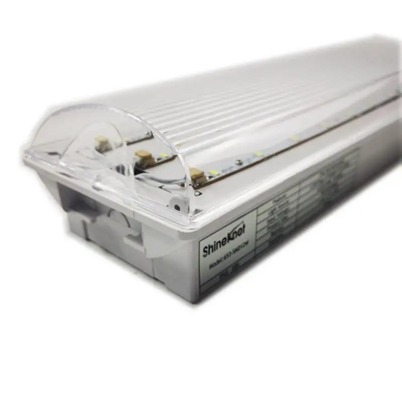 8W LED Rechargeable Emergency Exit Light IP65 | 3-Hr Backup
